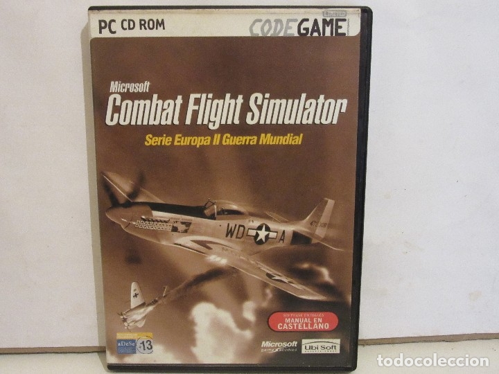 Videojuegos y consolas: Combat Flight Simulator - Microsoft - CD - PC - 1998 - VG/VG+ - Foto 1
