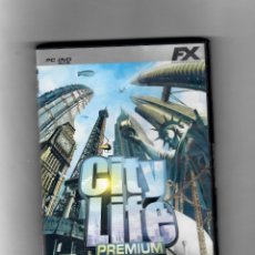 Videojuegos y Consolas: CITY LIFE PREMIUM- FOCUS - JUEGO PC DVD - COMO NUEVO -CON MANUAL. Lote 52159861