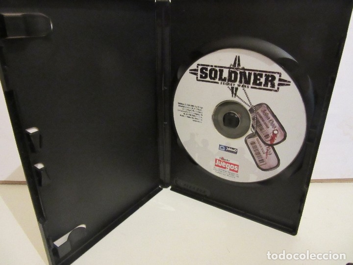 Videojuegos y consolas: Soldner Secret Wars - CD - PC - Castellano - VG/VG+ - Foto 3