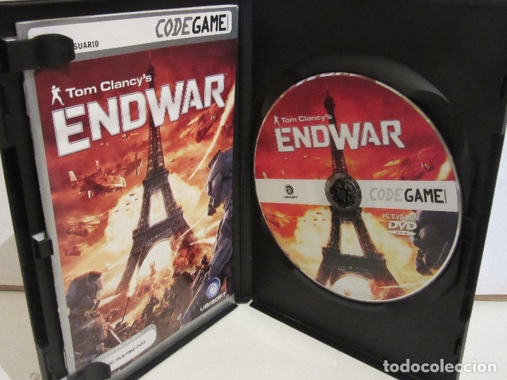 Videojuegos y consolas: Tom Clancys EndWar - PC - DVD - Castellano - 2009 - EX+/VG - Foto 3
