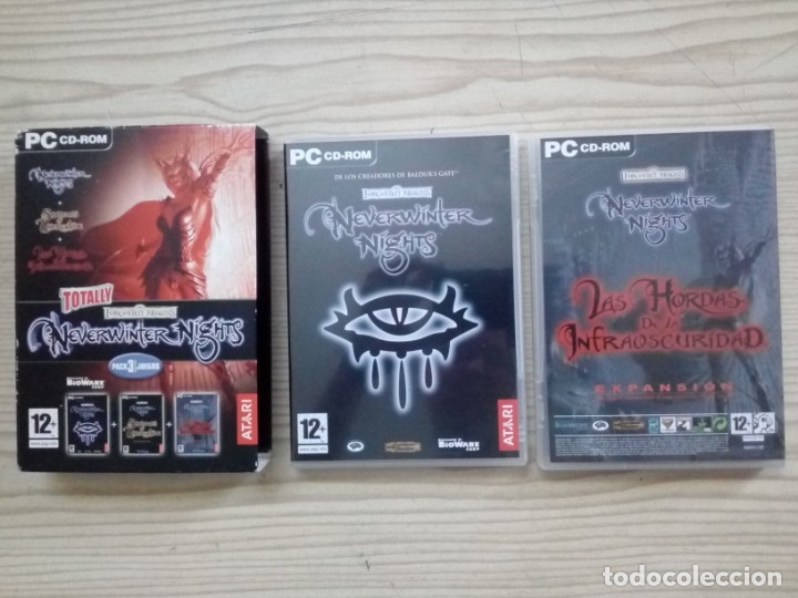 Videojuegos y consolas: Pack 3 Juegos PC - Forgotten Realms - Foto 1
