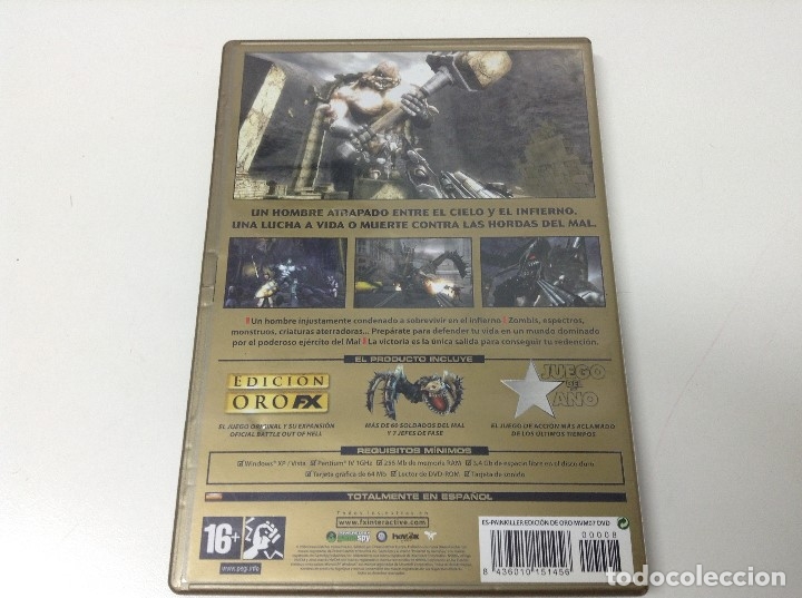 Videojuegos y consolas: PAINKILLER EDICION DE ORO - Foto 2