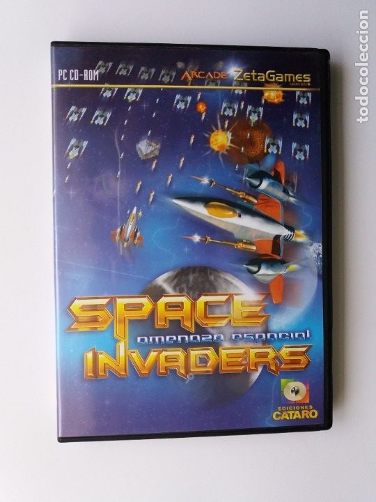 Videojuegos y consolas: SPACE INVADERS. ZETA GAMES. EDICIONES C&Aacute;TARO 2003. - Foto 1
