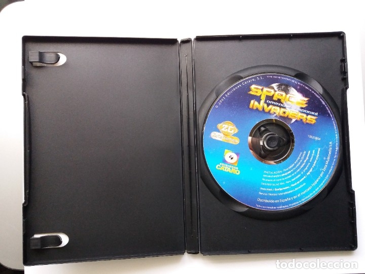 Videojuegos y consolas: SPACE INVADERS. ZETA GAMES. EDICIONES C&Aacute;TARO 2003. - Foto 3