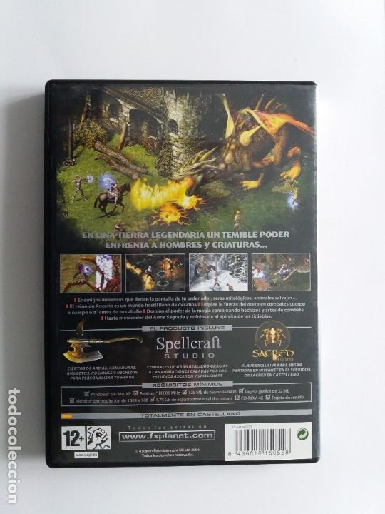 Videojuegos y consolas: SACRED. LA LEYENDA DEL ARMA SAGRADA. FX. 2004. - Foto 2
