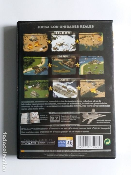 Videojuegos y consolas: REAL WAR. FX. 2002. - Foto 2