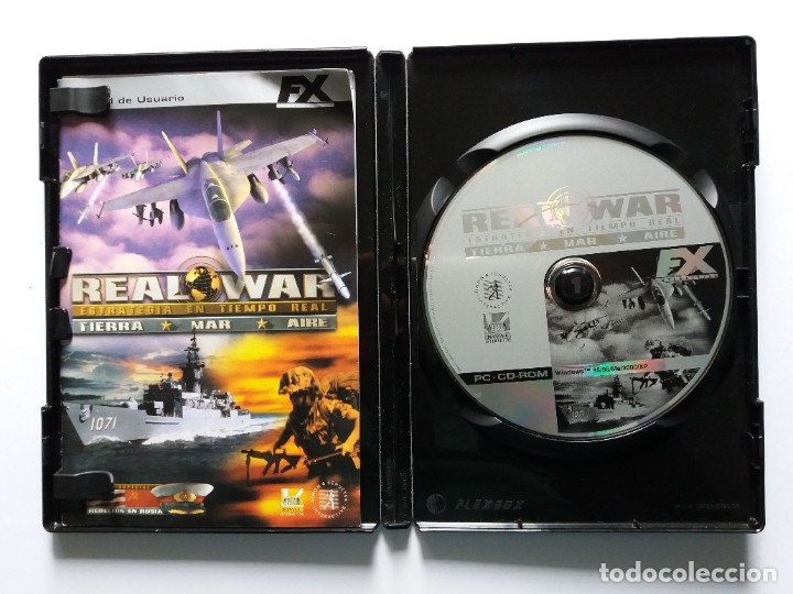 Videojuegos y consolas: REAL WAR. FX. 2002. - Foto 3