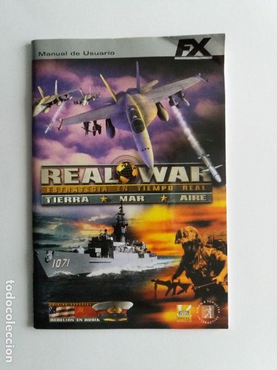 Videojuegos y consolas: REAL WAR. FX. 2002. - Foto 4