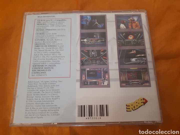 Videojuegos y consolas: X Wing PC CD ROM - Foto 2