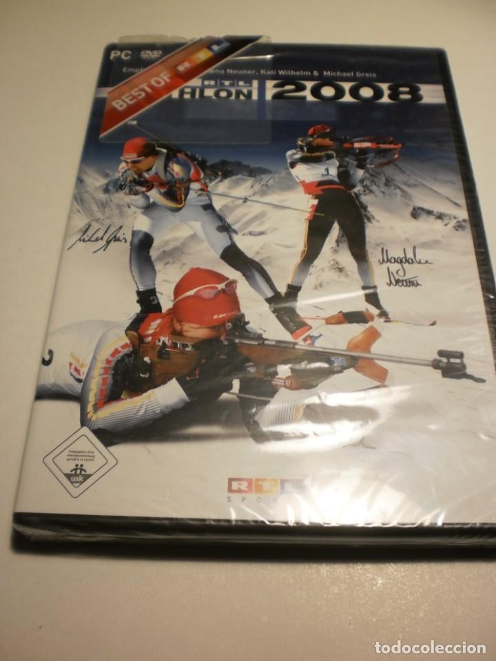 Videojuegos y consolas: juego pc biathlon 2008 en alem&aacute;n (precintado) - Foto 1