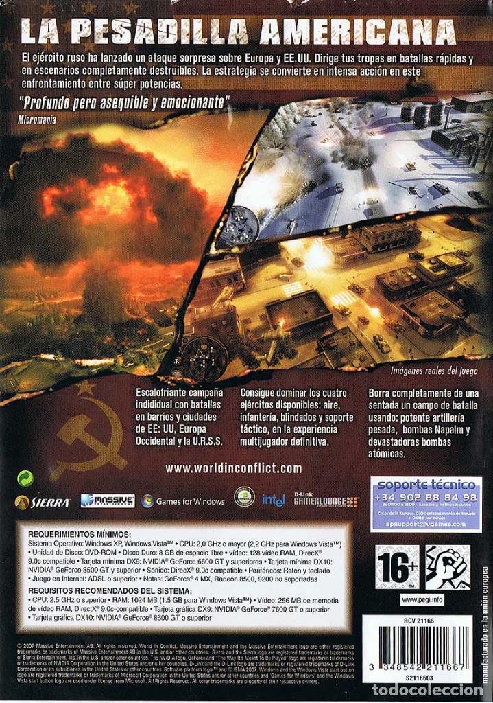 Videojuegos y consolas: World in Conflict. PC. Sierra - Foto 2