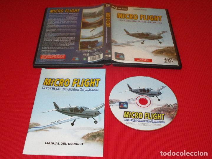 Videojuegos y consolas: MICRO FLIGHT ( NEW FLIGHT SIMULATION EXPERIENCE ) - PC CD-ROM - FRIEND WARE - SIMULADOR DE VUELO - Foto 1