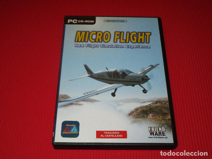 Videojuegos y consolas: MICRO FLIGHT ( NEW FLIGHT SIMULATION EXPERIENCE ) - PC CD-ROM - FRIEND WARE - SIMULADOR DE VUELO - Foto 2