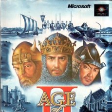Videojuegos y Consolas: II AGE OF EMPIRES. THE AGE OF KINGS. MANUAL ORIGINAL DEL JUEGO. 1997-2000. LEER.. Lote 185970030