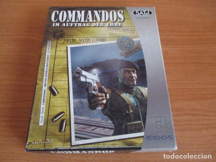 Videojuegos y consolas: JUEGO PARA PC: COMMANDOS , IM AUFTRAG DER EHRE ( EIDOS) M SAT 1 - Foto 1