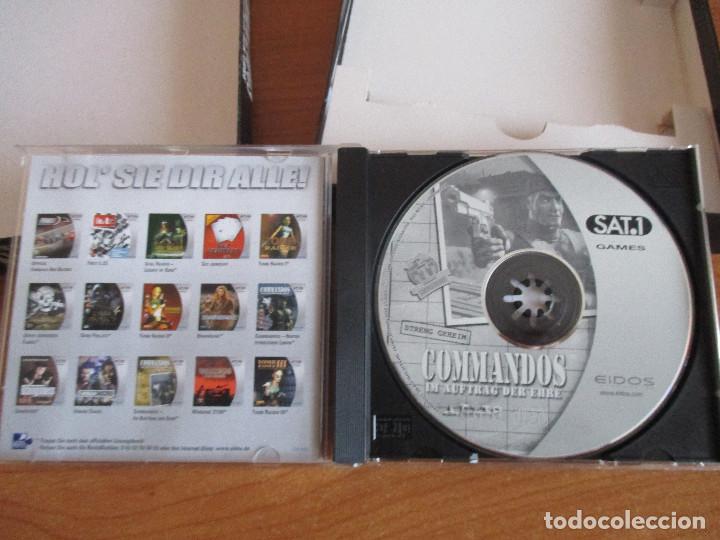 Videojuegos y consolas: JUEGO PARA PC: COMMANDOS , IM AUFTRAG DER EHRE ( EIDOS) M SAT 1 - Foto 3
