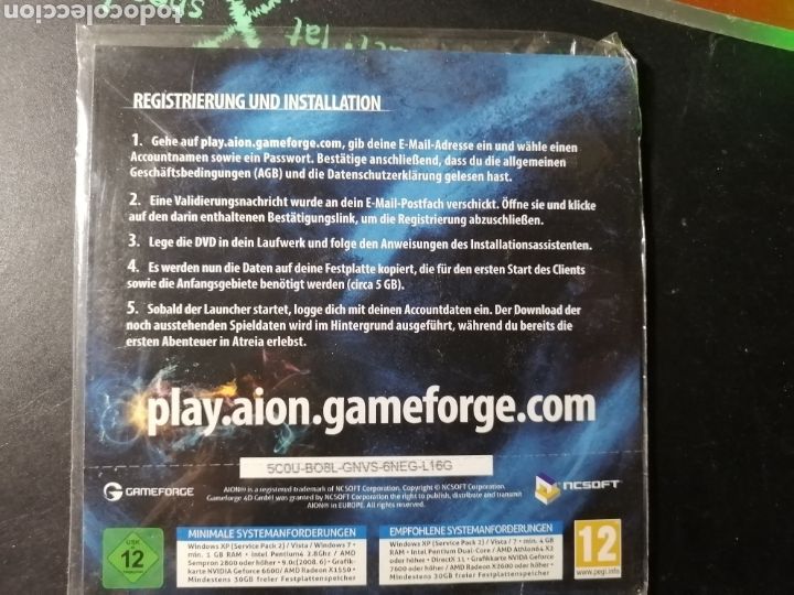 Videojuegos y consolas: Juego Aion para PC xompatible - Foto 2
