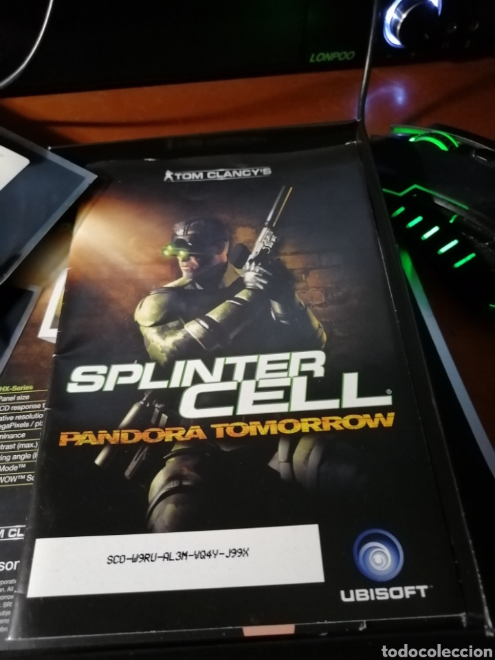 Videojuegos y consolas: Juego en caja Splinter Cell Pandora Tomorrow para PC - Foto 5