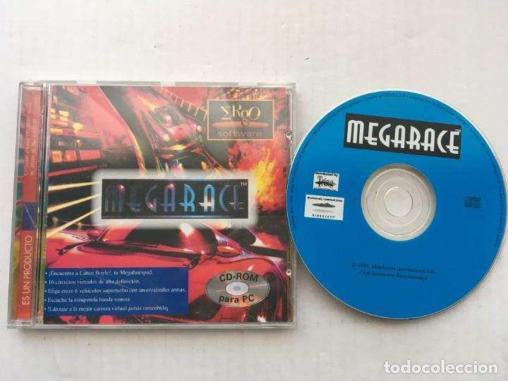 Videojuegos y consolas: MEGARACE MEGA RACE 1 cd rom pc kreaten - Foto 1