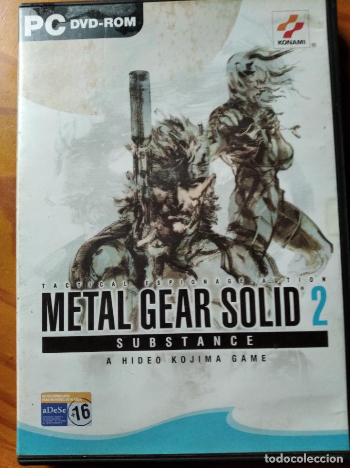 metal gear solid 2 substance pc