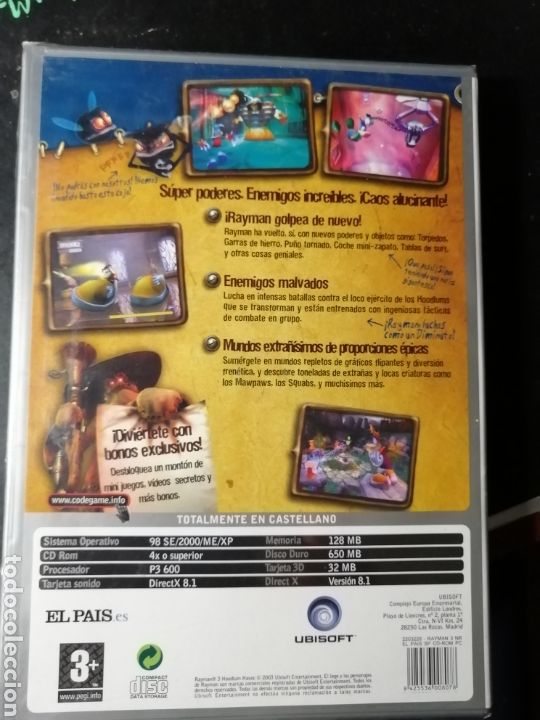Videojuegos y consolas: Juego Rayman para PC - Foto 2