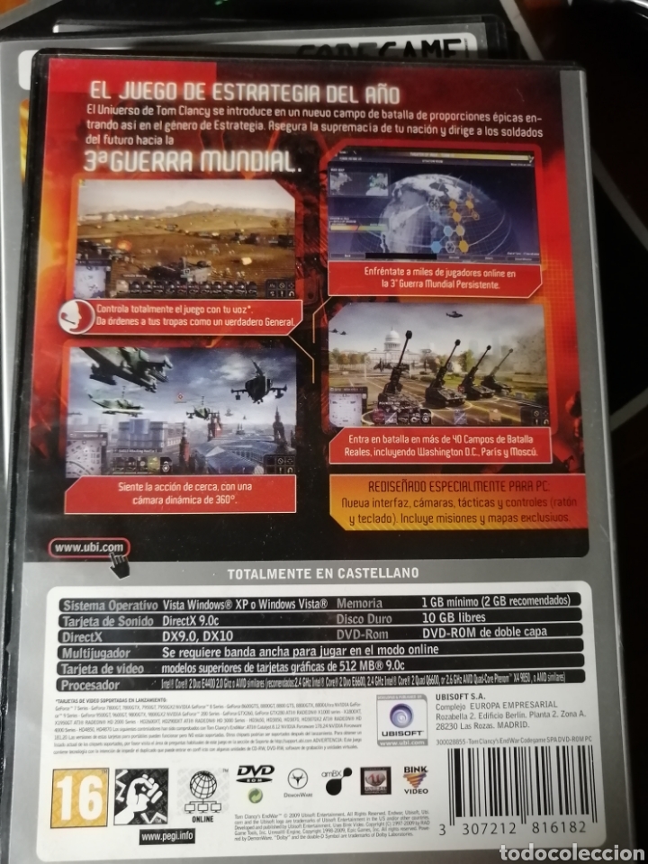 Videojuegos y consolas: Juego Tom Clancys Endwar para PC - Foto 2