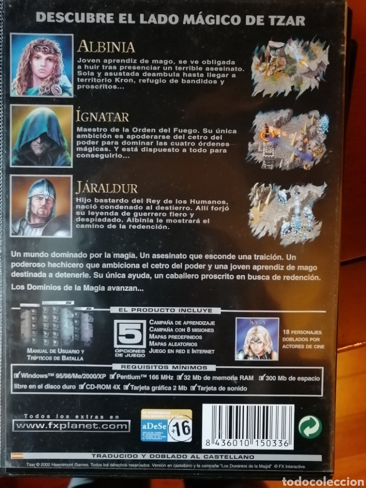 Videojuegos y consolas: Juego Los dominios de la Magia Tzar para PC - Foto 2