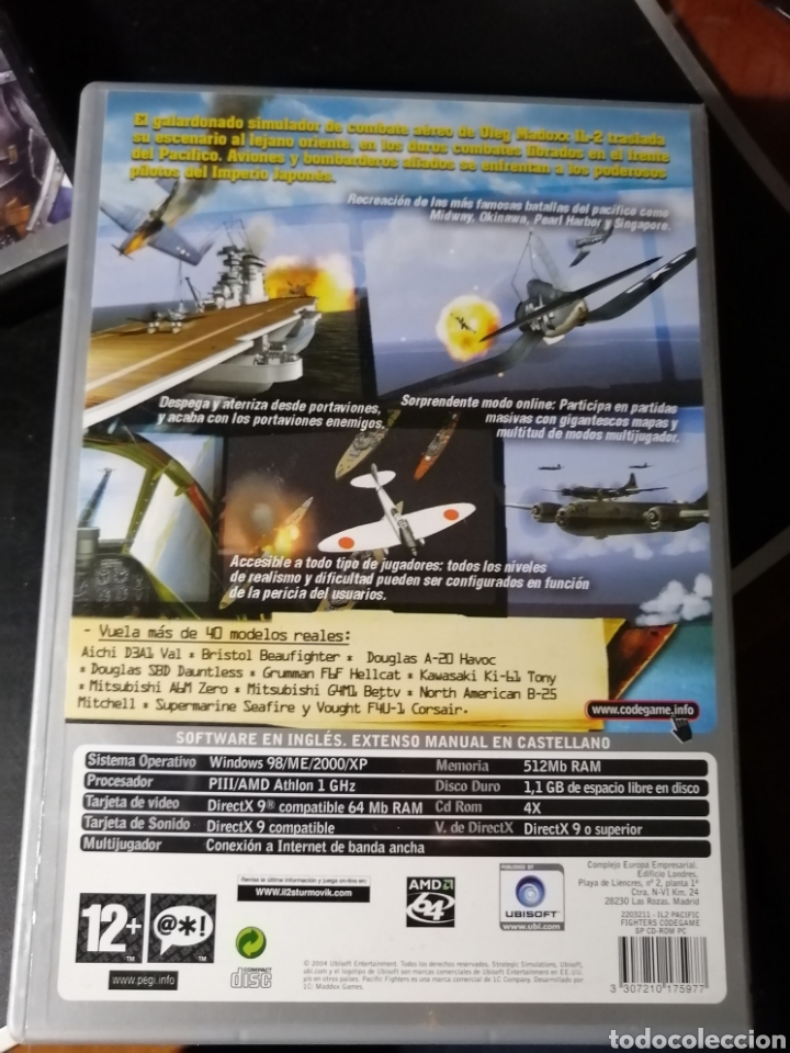 Videojuegos y consolas: Juego Pacific Fighters para PC - Foto 2