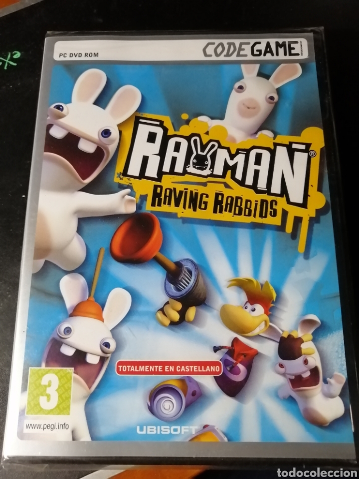 Videojuegos y consolas: Juego Rayman Raving Rabbids para PC precintado - Foto 1