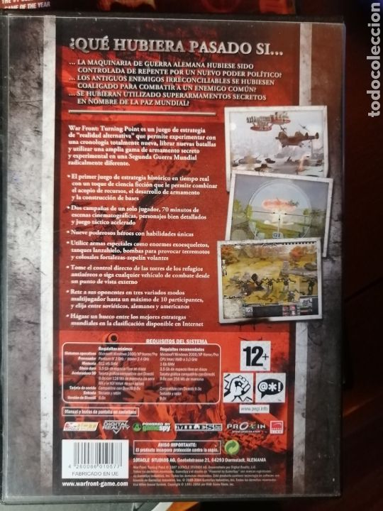 Videojuegos y consolas: Juego Warfront Turn8ng Point para PC - Foto 2