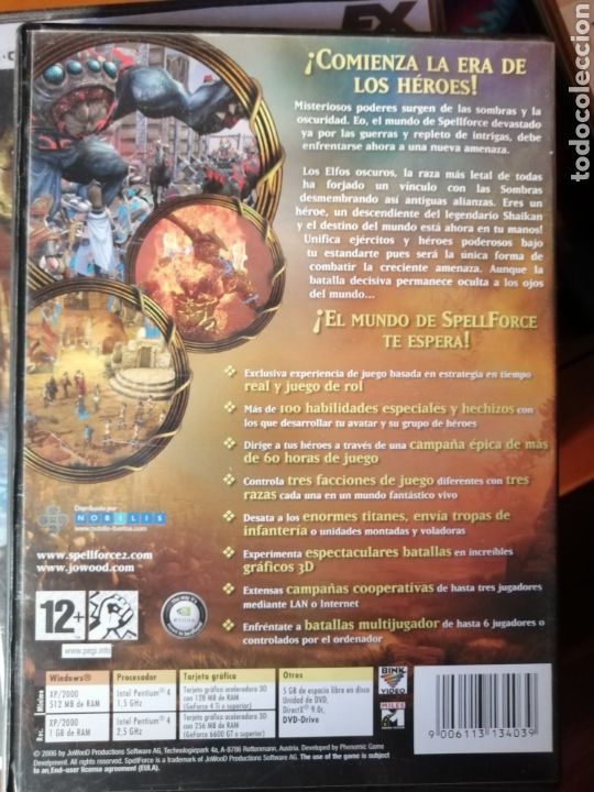 Videojuegos y consolas: Juego Spellforce para PC - Foto 2