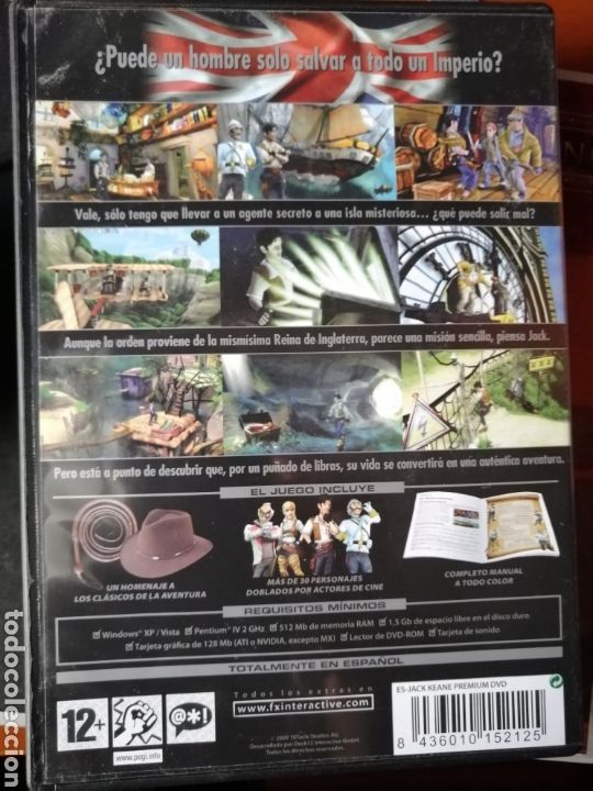 Videojuegos y consolas: Juego Jack Keane Al rescate del imperio Brit&aacute;nico - Foto 2