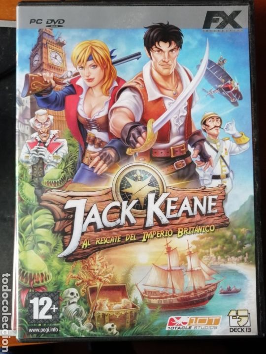Videojuegos y consolas: Juego Jack Keane Al rescate del imperio Brit&aacute;nico - Foto 1