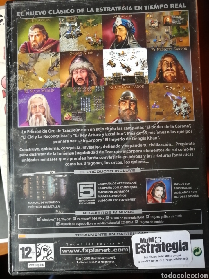 Videojuegos y consolas: Juego Tzar Edici&oacute;n Oro para PC - Foto 2