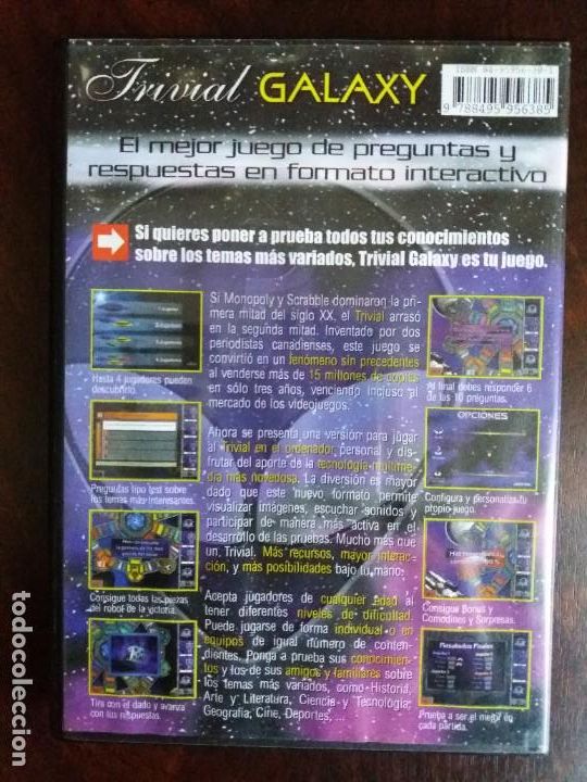 Videojuegos y consolas: JUEGO PC TRIVIAL GALAXY. 2002. - Foto 2