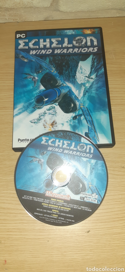 Videojuegos y consolas: Juego PC Echelon Wind warriors micromania 23 - Foto 1