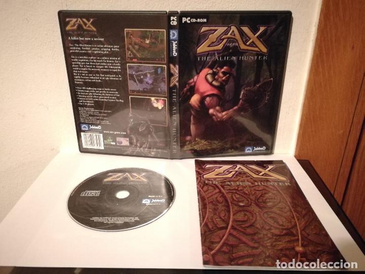 Videojuegos y consolas: CD ROM ORIGINAL - ZAX THE ALIEN HUNTER - JUEGO PC - GAME - Foto 1
