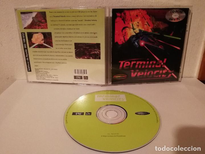 Videojuegos y consolas: CD ROM ORIGINAL - Terminal Velocity - JUEGO PC - GAME - Foto 1