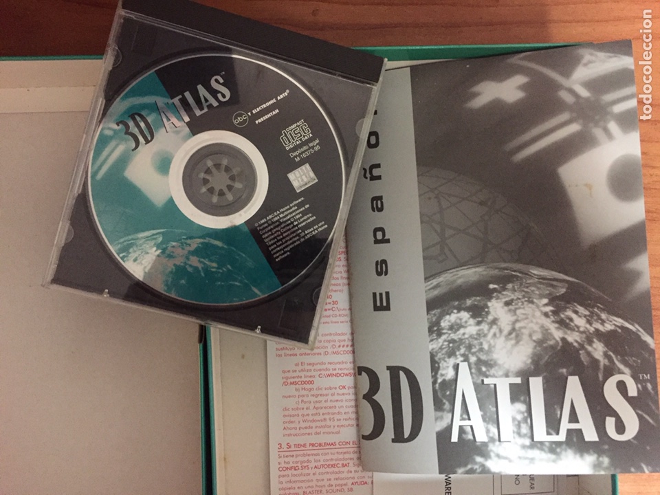Videojuegos y consolas: 3D Atlas - CD - COMPLETO - Foto 3