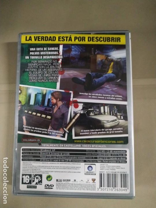 Videojuegos y consolas: CSI: Pruebas Ocultas. - Foto 2