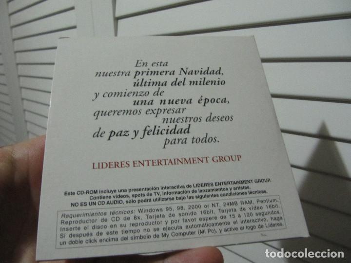 Videojuegos y consolas: LIDERES ENTERTAINMENT GROUP 2000 CD-ROM-RARO - Foto 2