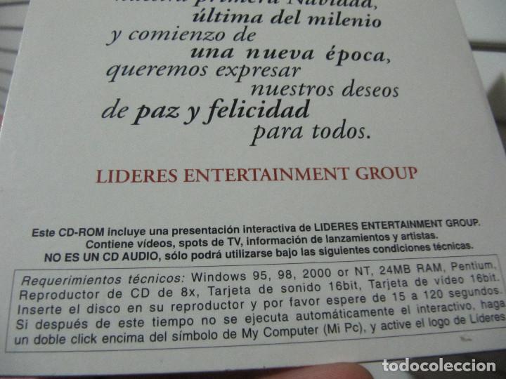 Videojuegos y consolas: LIDERES ENTERTAINMENT GROUP 2000 CD-ROM-RARO - Foto 4
