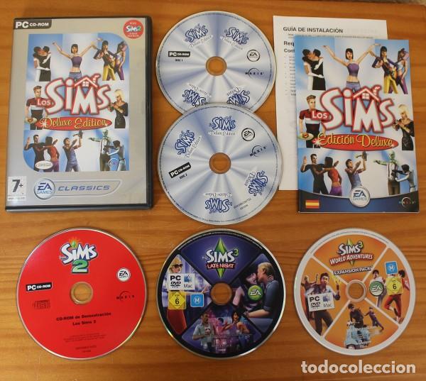 Videojuegos y consolas: LOTE VIDEOJUEGOS LOS SIMS -PC CD-ROM- EA ELECTRONIC ARTS - Foto 1