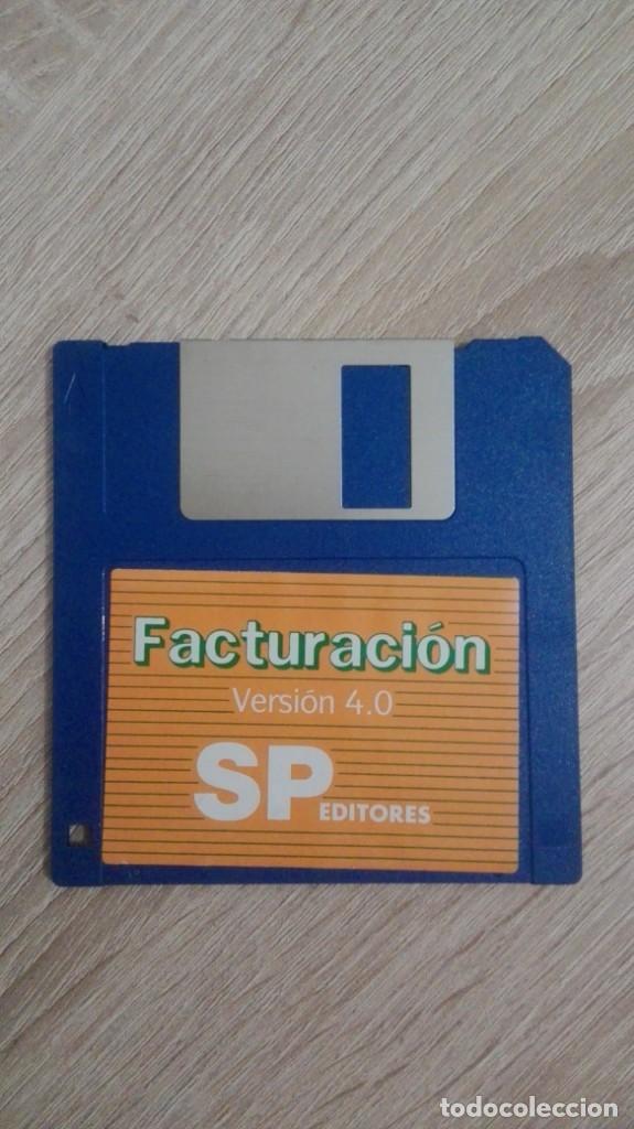 Videojuegos y consolas: FACTURACI&Oacute;N VERSI&Oacute;N 4.0-PC DISKETTE 3,5-SP EDITORES-A&Ntilde;O 1991 - Foto 1