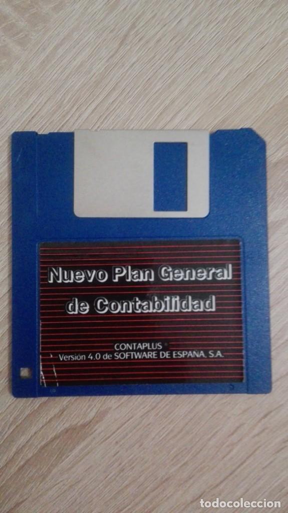 Videojuegos y consolas: CONTAPLUS VERSI&Oacute;N 4.0-PC DISKETTE 3,5-SP EDITORES-SOFTWARE DE ESPA&Ntilde;A S.A.-A&Ntilde;O 1991 - Foto 1