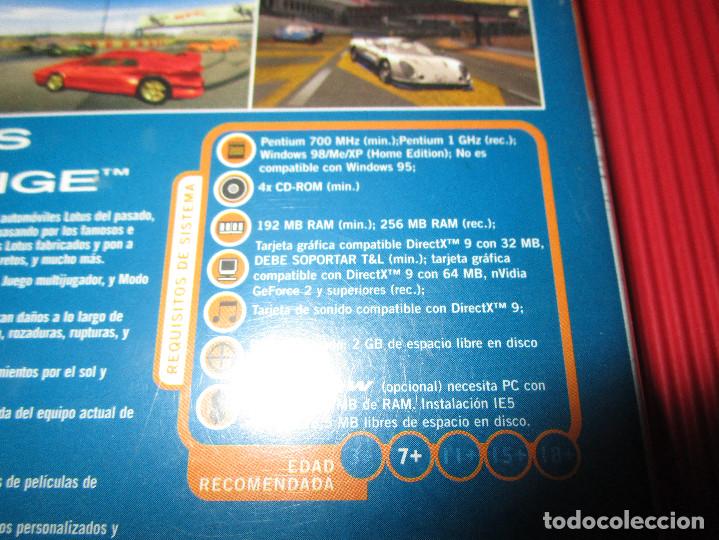 Videojuegos y consolas: LOTUS CHALLENGE - PC CD ROM - SOLD OUT - VIRGIN - Foto 4