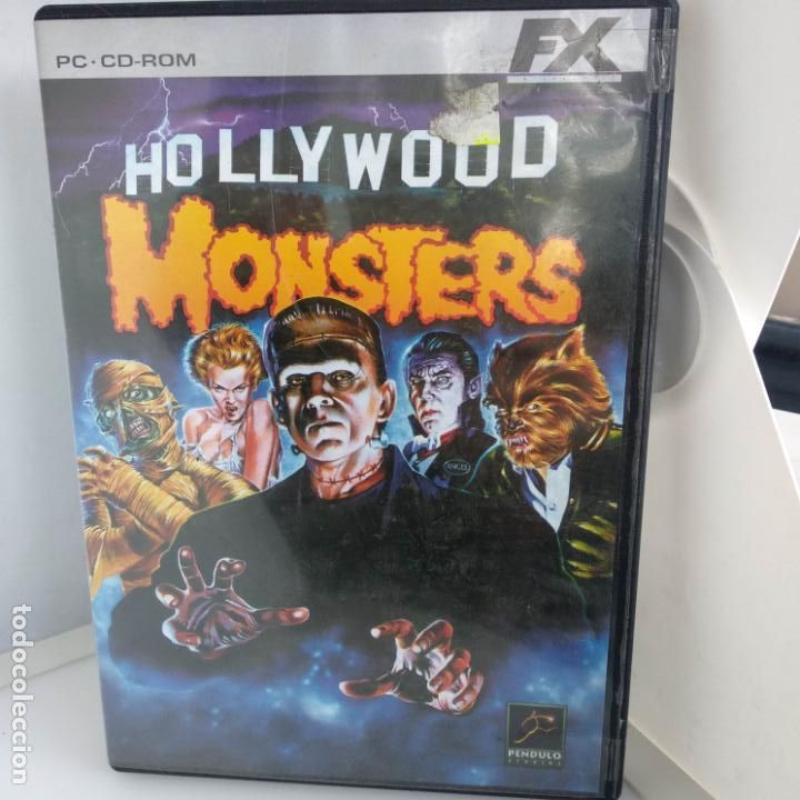 Videojuegos y consolas: PC HOLLYWOOD MONSTERS - Foto 1