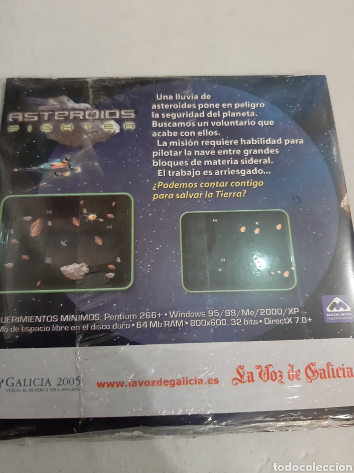 Videojuegos y consolas: 2005 pc cd Asteroids cataro Games - Foto 2