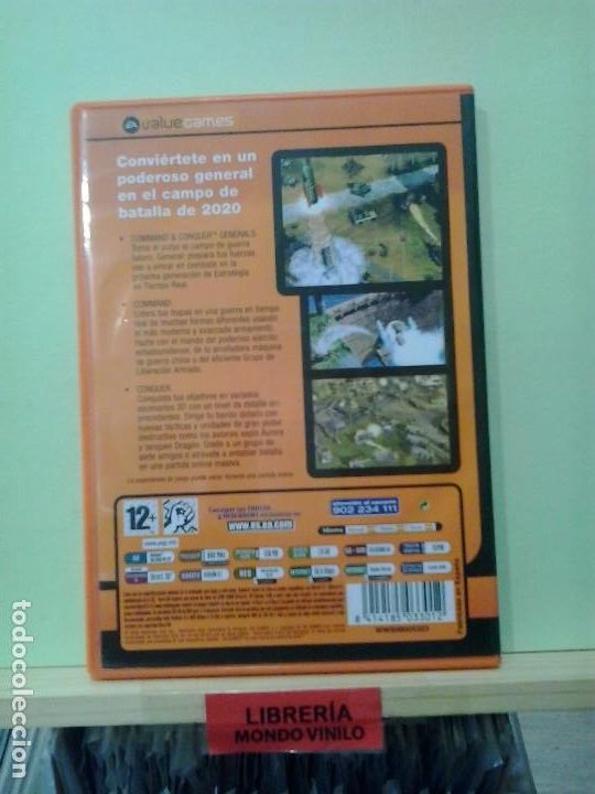Videojuegos y consolas: LMV - Generals. Comand & Conquer (solo disco 2) -- Juego PC, CD-ROM - Foto 3