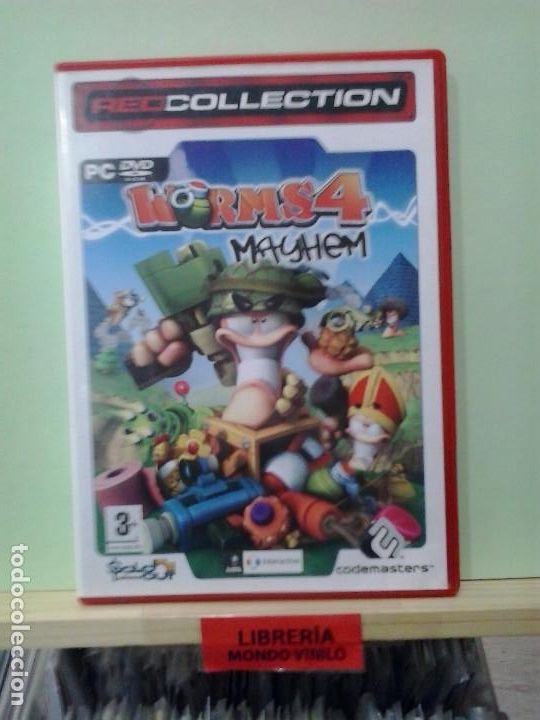 Videojuegos y consolas: LMV - Worms 4, mayhem -- Juego PC, CD-ROM - Foto 1